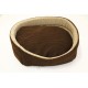 UNITEX CUCCIA VELLUTO MARRONE 